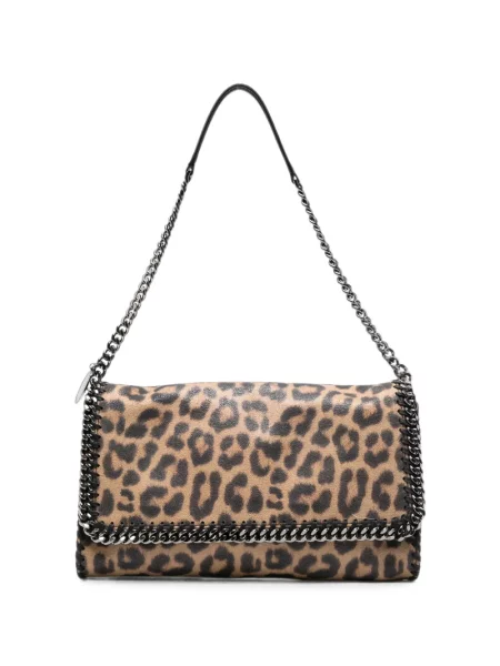 Geantă Stella Mccartney cu imagine cu model leopard