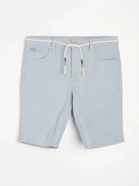 Sinsay džínsové šortky modrá