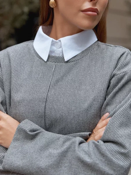 Кофта Seventeen кашемір сірий