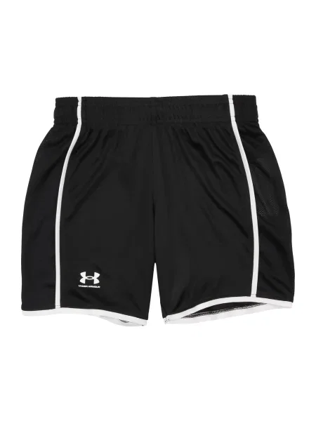 UNDER ARMOUR Sportovní kalhoty černá bílá