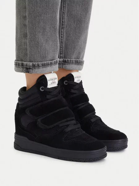 Guess Jeans Сникърси черен