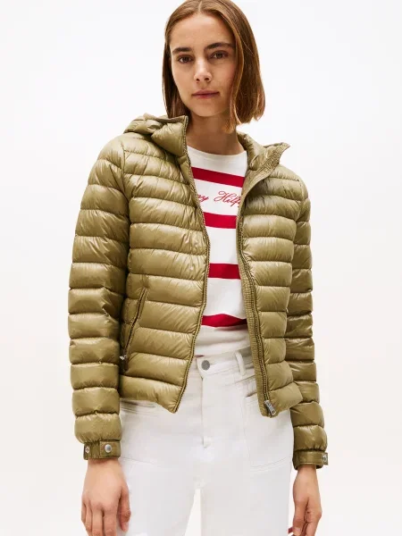 Tommy Hilfiger Geacă din puf kaki