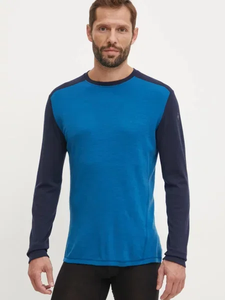 Smartwool longsleeve funkcyjny Classic Thermal Merino niebieski