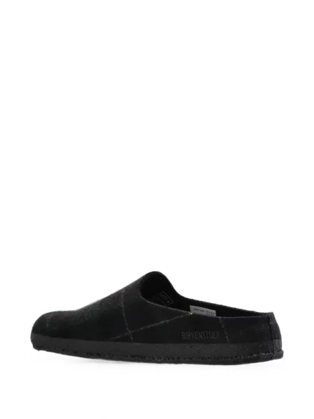 Kostkované mules Birkenstock černé