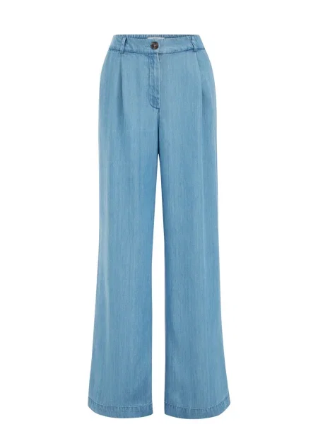 WE Fashion Jeans deschis albastru