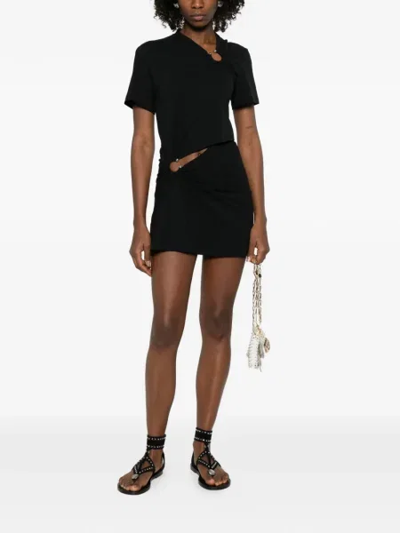 Rochie mini Rabanne de costum negru