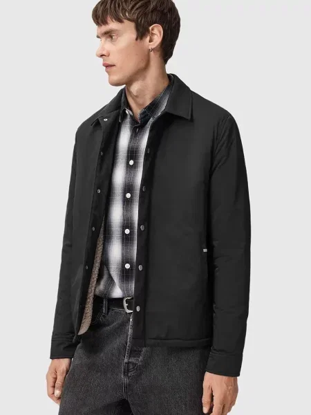 AllSaints geacă de tranziție negru