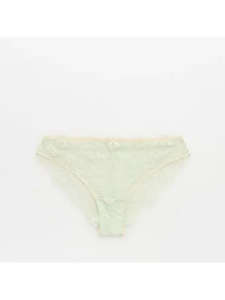 Reserved LADIES` BRIEFS bledá zelená