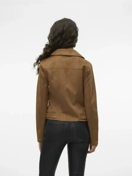 Vero Moda Geacă din imitație de piele Jose maro