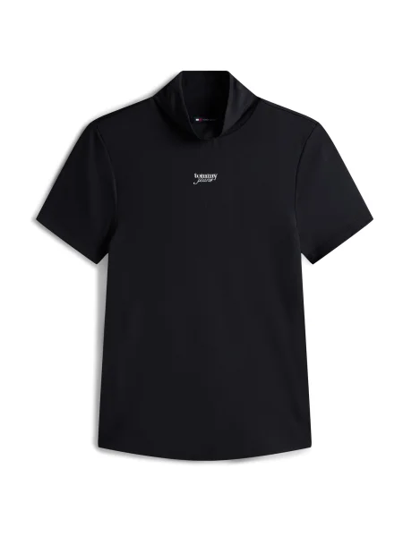 Tommy Jeans Tricou / argintiu negru