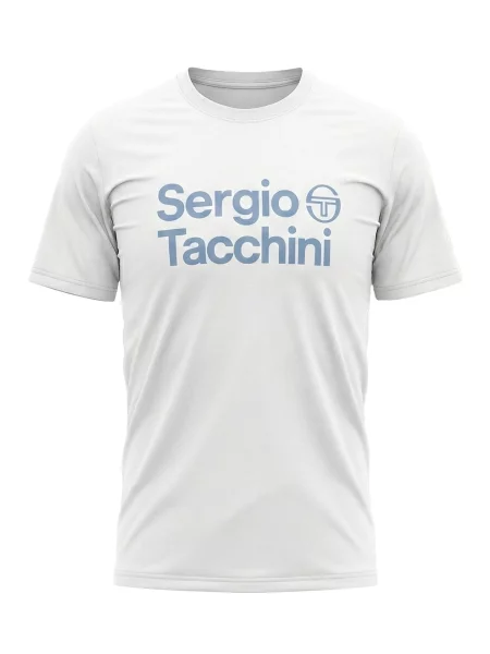 Sergio Tacchini Tricou albastru deschis alb
