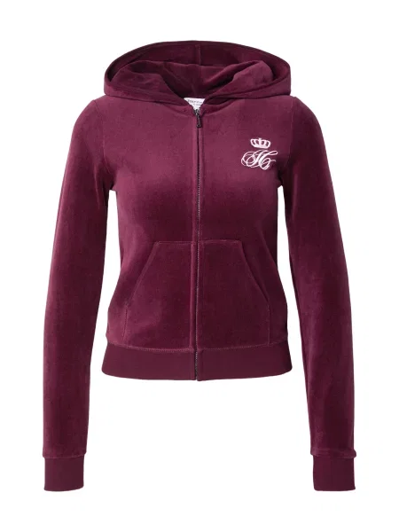 Juicy Couture Hanorac Robyn roșu vin alb