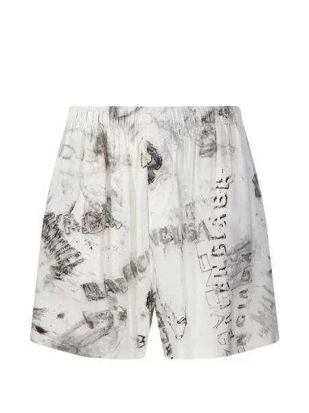 Pantaloni scurți Balenciaga alb