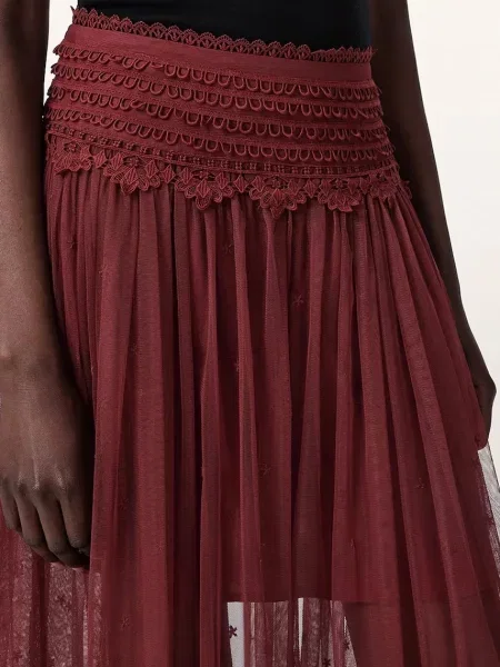 AllSaints спідниця TRIXIE LACE