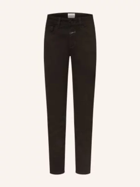 Closed Krótkie Dżinsy Baker schwarz czarne