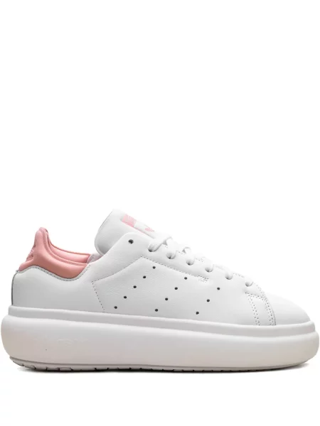 Sneakerși Adidas Stan Smith cu imagine alb