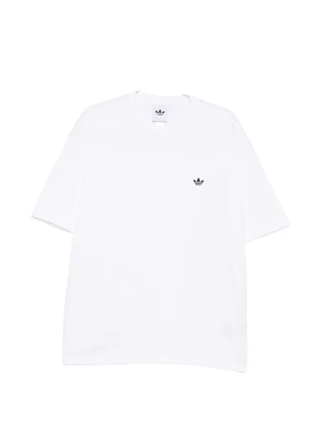 Tricou Adidas cu broderie alb