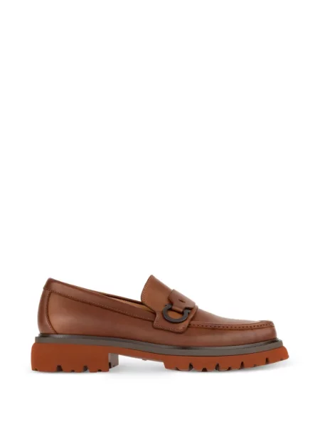 Loafersy Ferragamo hnedá