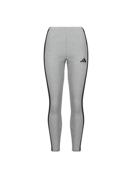 Leggings Adidas cu dungi gri