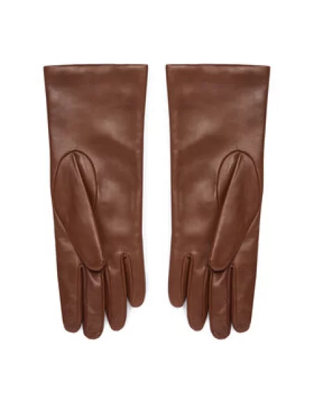Rukavice Weekend Max Mara Tmavě hnědá