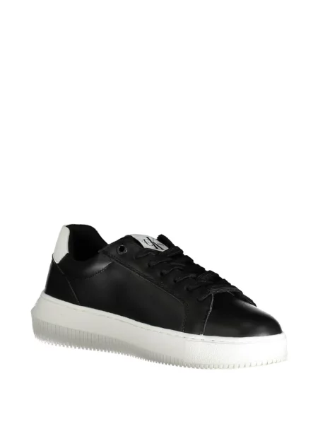 Sneakerși Calvin Klein cu platformă negru