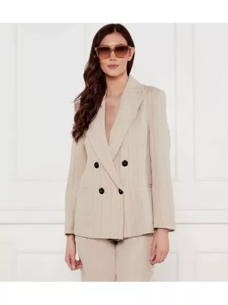 MAX&Co. Sacou PERAK | cu adaos de in bej