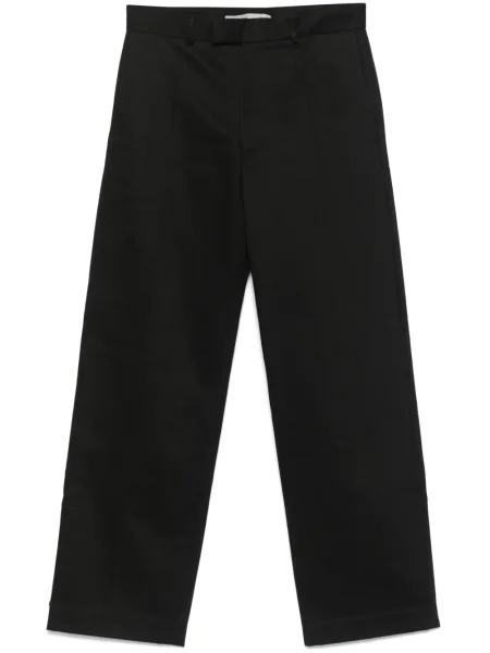 Pantaloni Aaron Esh de lână negru