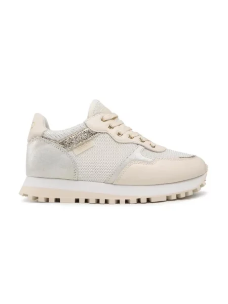 Sneakersy Liu Jo skórzane beżowe