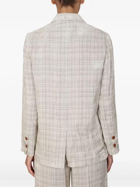 Marynarka Alysi w kratkę dwurzędowa