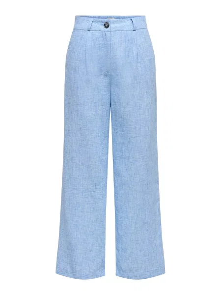 JDY Pantaloni cutați JDYBRUCE deschis albastru