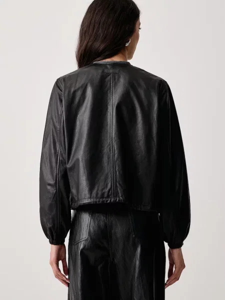 Кожаная куртка Trussardi