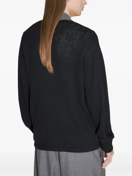 Cardigan Prada din cașmir negru