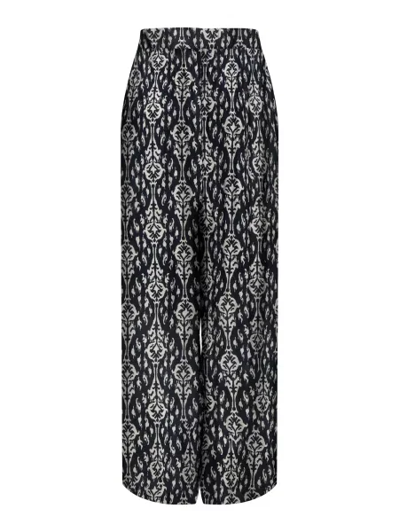 ONLY Pantaloni ONLSILVA bej deschis negru