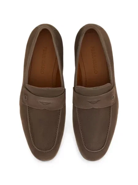 Pantofi loafer Ferragamo maro