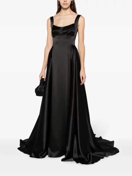 Rochie Atu Body Couture din satin negru