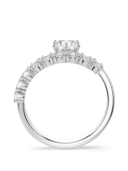 Inel Swarovski cu zirconiu plic