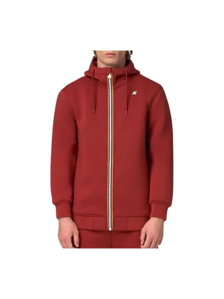 Bluza z kapturem K-way czerwona
