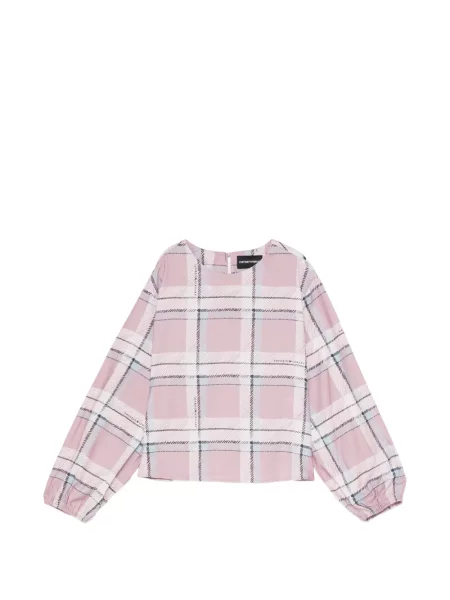Gyerek blúz Emporio Armani rózsaszín