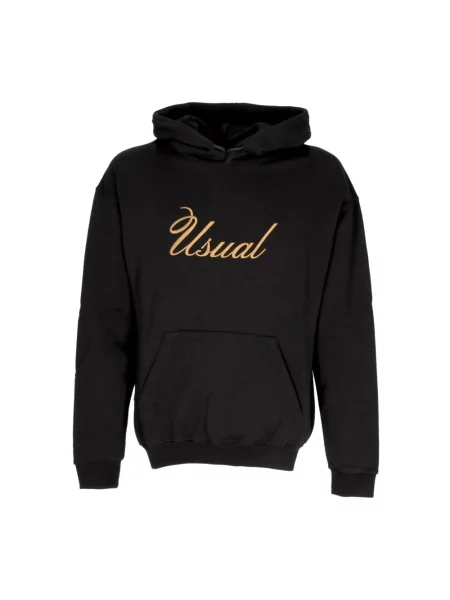 Bluza z kapturem Usual z kapturem czarna