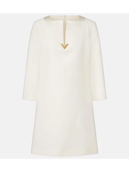 Rochie Valentino din crep alb
