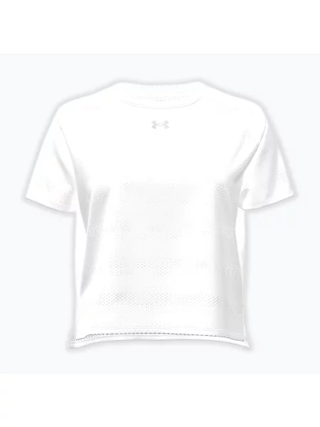 Tricou de alergare pentru femei Under Armour Velociti white/white/black alb