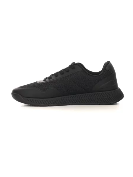 Sneakersy Boss płócienne czarne