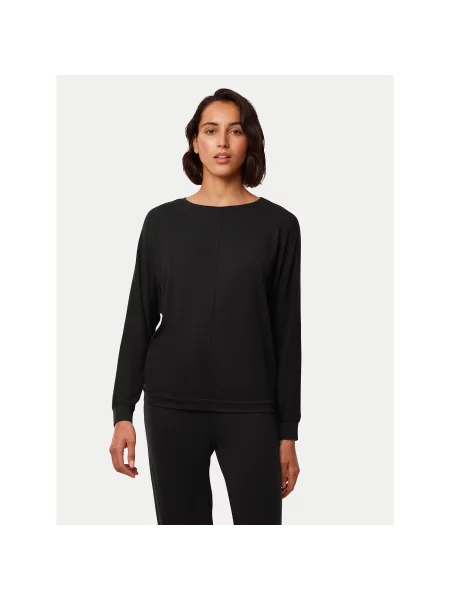 Triumph Zgornji del pižame Cozy Comfort Regular Fit črna