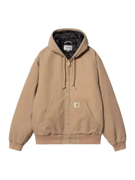 Kurtka Carhartt Wip brązowa