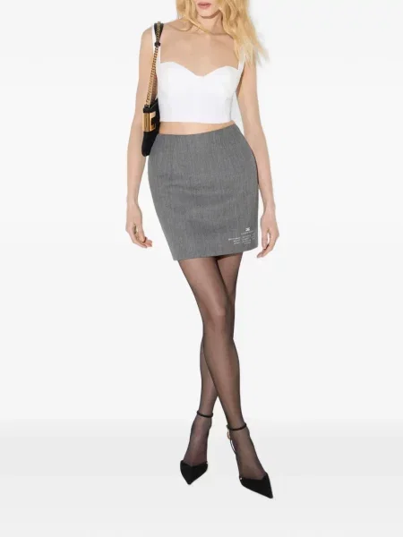 Top Elisabetta Franchi alb