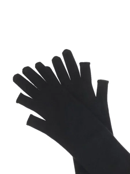 Mănuși Rick Owens tricotate negru