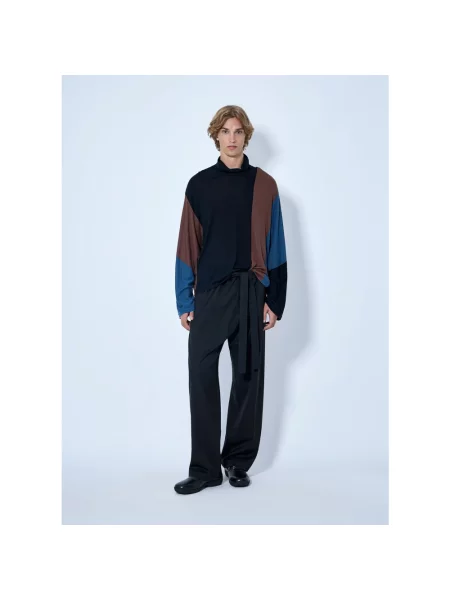 Dzianinowy sweter Kiko Kostadinov czarny
