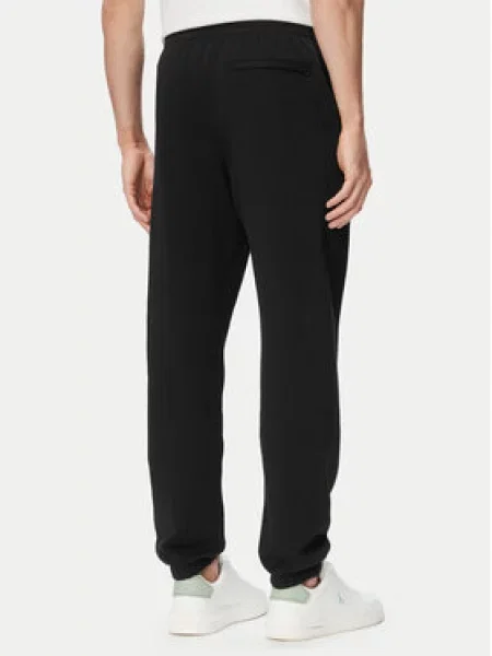 Calvin Klein Hlače svijetlosiva crna