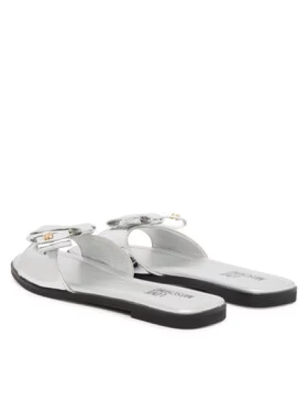 LOVE MOSCHINO Papucs Ezüst