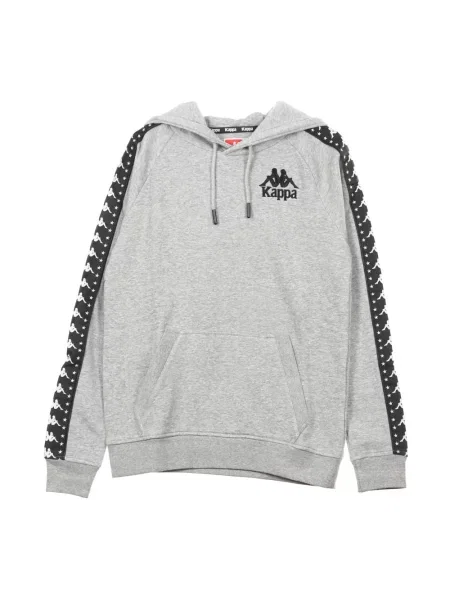 Bluza z kapturem Kappa z kapturem szara